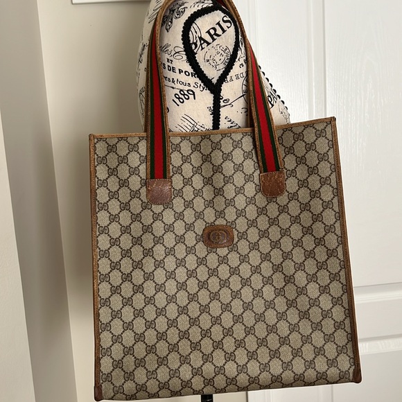 Authentic Gucci Vintage Tote Bag - Picture 2 of 15